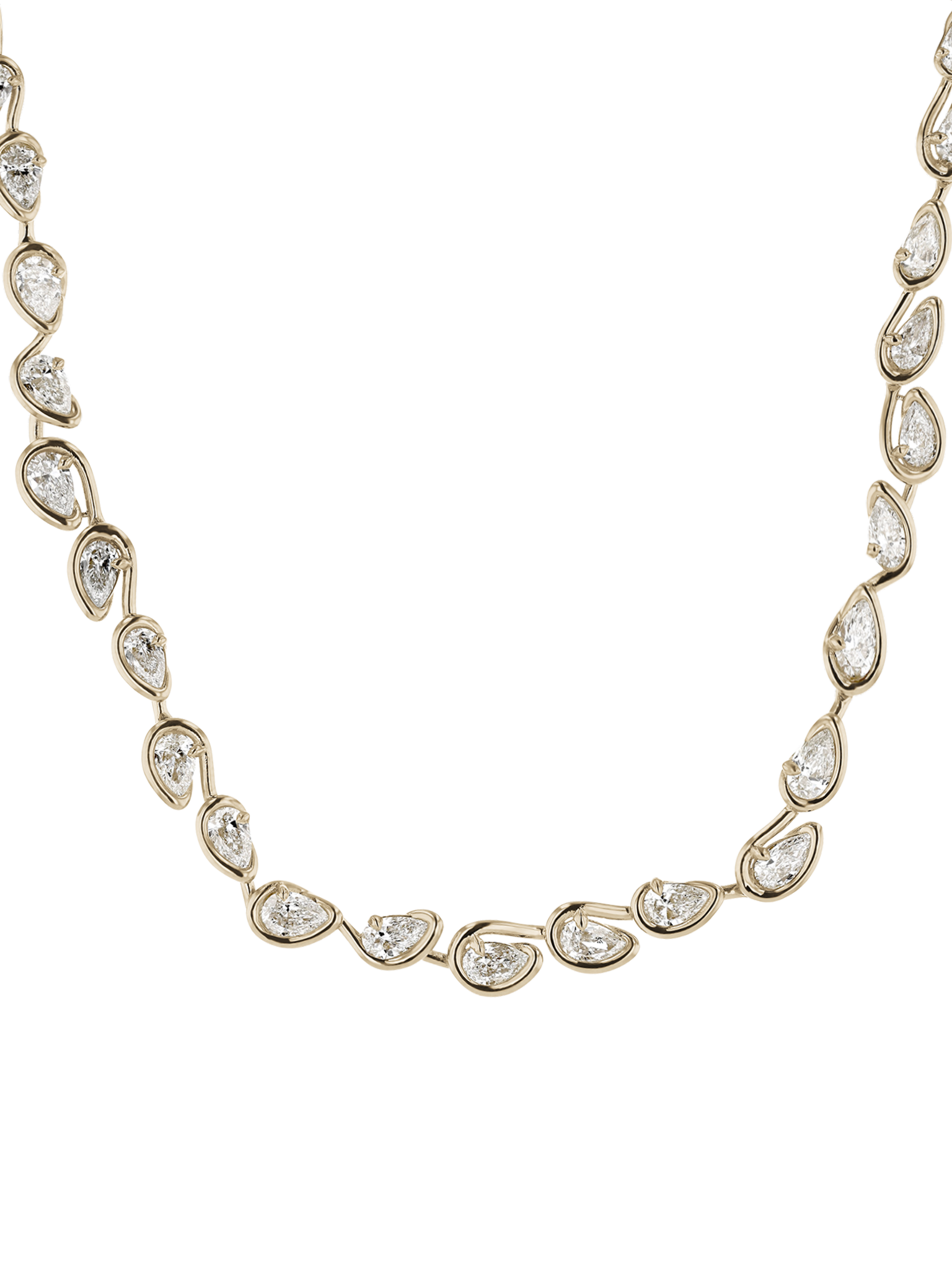 Diamond corridor necklace yg